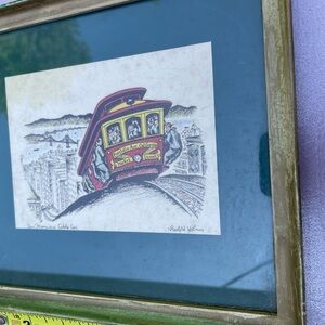 Rexford Holmes San Francisco cable car print.